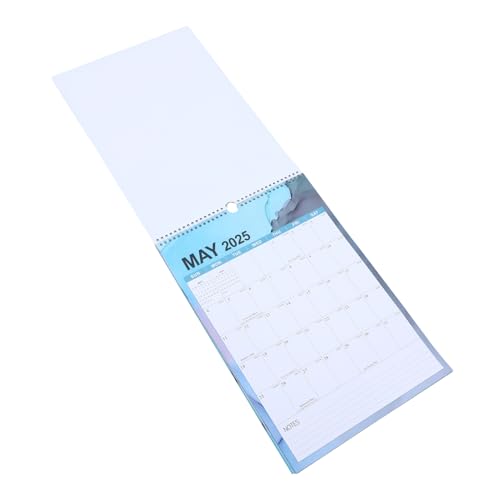 FUNOMOCYA Monatskalender Großer Wandkalender für Haushalt Zarter Familienplaner mit Notizblock Design für Termine und Praktischer Kalender für Schule und Familie von FUNOMOCYA