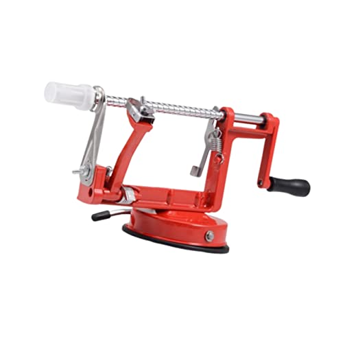 FUNOMOCYA Multifunktionale Apfelschälmaschine Handbetriebene Obstschäler Mit Stabiler Saugbasis Aus Langlebigem Und Edelstahl Zum Schälen Von Äpfeln Und Mehr von FUNOMOCYA