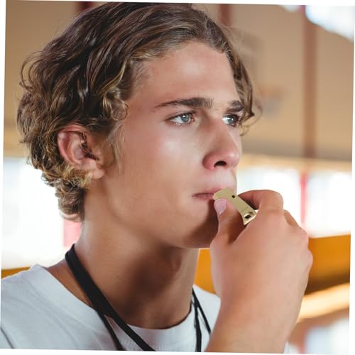 FUNOMOCYA Multifunktionale Messing notfallpfeife mit Doppelrohr Lauter Überlebenssignalgeber für Wandern Training Schiedsrichter und Outdoor Kompakt und Rostfrei Inklusive FUNOMOCYA Multifunktionale Messing notfallpfeife mit Doppelrohr Lauter Überlebenssignalgeber für Wandern Training Schiedsrichter und Outdoor Kompakt und Rostfrei Inklusive von FUNOMOCYA