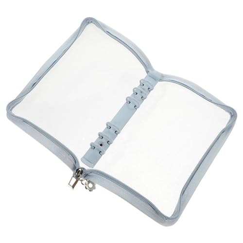 FUNOMOCYA Notebook hülle mit Reißverschluss Transparente Farbige Ringbuch schutzhülle für Reisejournal Leicht Praktisch Vielseitig für Büro und Schule als Geschenk FUNOMOCYA Notebook hülle mit Reißverschluss Transparente Farbige Ringbuch schutzhülle für Reisejournal Leicht Praktisch Vielseitig für Büro und Schule als Geschenk von FUNOMOCYA