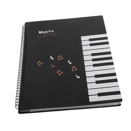 FUNOMOCYA Notenmappe für Musiker mit Verstellbarem Annotationsdesign Stabiler Halterung Seitiger Musikordner für Klavier Bass Gitarre Leichter Kompakter Notenblatt Organizer FUNOMOCYA Notenmappe für Musiker mit Verstellbarem Annotationsdesign Stabiler Halterung Seitiger Musikordner für Klavier Bass Gitarre Leichter Kompakter Notenblatt Organizer von FUNOMOCYA