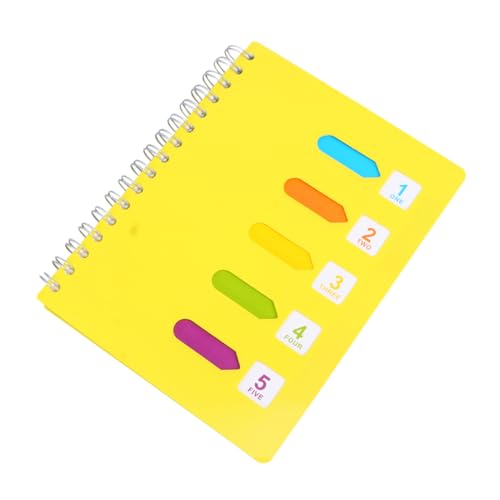 FUNOMOCYA Notizbuch mit Spiralbindung Dickes Glattes Papier Kariert mit Registerkarten Vielseitiges Studenten Notizheft für Tagebuch Journal Büro und Schule Gelb Mittlere FUNOMOCYA Notizbuch mit Spiralbindung Dickes Glattes Papier Kariert mit Registerkarten Vielseitiges Studenten Notizheft für Tagebuch Journal Büro und Schule Gelb Mittlere von FUNOMOCYA