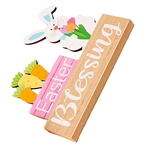 FUNOMOCYA Easter Decoration Holzschild Mit Hase Und Blumen Tischmittelstück Für Ostern Dekorative Frühlingsdekoration Für Zuhause Und Garten Tischdeko Für Festlichkeiten FUNOMOCYA Easter Decoration Holzschild Mit Hase Und Blumen Tischmittelstück Für Ostern Dekorative Frühlingsdekoration Für Zuhause Und Garten Tischdeko Für Festlichkeiten von FUNOMOCYA