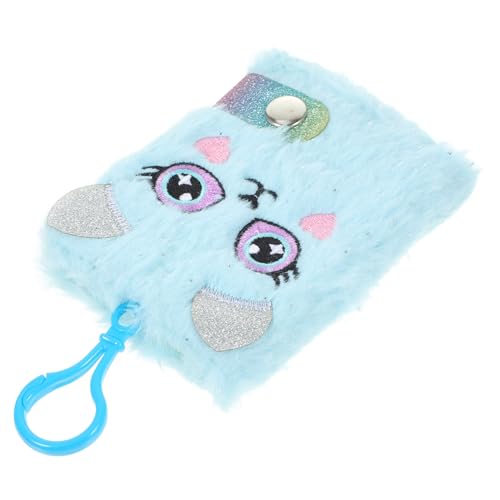 FUNOMOCYA Plüsch Notizbuch Einhorn Mini Hängend Tragbares Tagebuch Liniert Flauschiges Schüler Notizheft Blau Für Schule Büro Alltag FUNOMOCYA Plüsch Notizbuch Einhorn Mini Hängend Tragbares Tagebuch Liniert Flauschiges Schüler Notizheft Blau Für Schule Büro Alltag von FUNOMOCYA