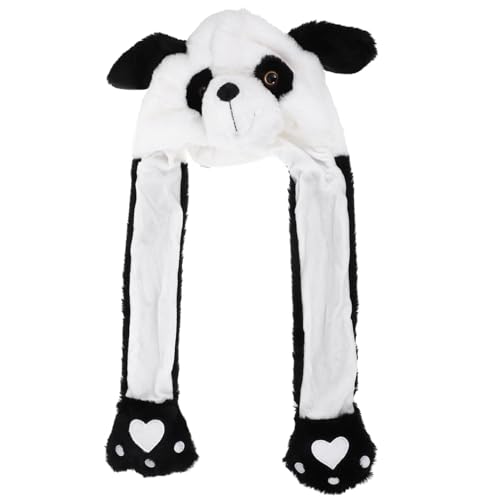 FUNOMOCYA Plüsch Tierohren Mütze mit Beweglichen Ohren Lustige Kostüm Performance Kopfbedeckung für Erwachsene und Bequemes Cosplay Festival Party Accessoire FUNOMOCYA Plüsch Tierohren Mütze mit Beweglichen Ohren Lustige Kostüm Performance Kopfbedeckung für Erwachsene und Bequemes Cosplay Festival Party Accessoire von FUNOMOCYA