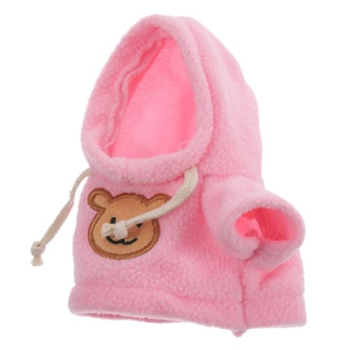 FUNOMOCYA Plüschbär Kleidung Sweatshirt für Kleine Puppen Dekoratives T Shirt Kostüm Weiches Leicht Anziehbares Outfit Detailreich Verarbeitet als Puppenzubehör und Kuscheltier dekor von FUNOMOCYA