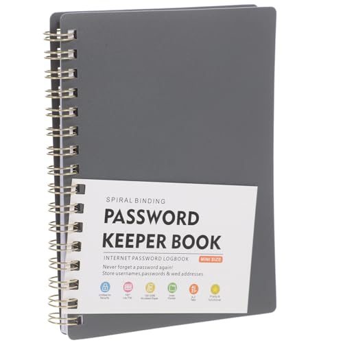 FUNOMOCYA Portables Passwortbuch mit Bunten Alphabetischen Registerkarten Praktisches Organizer Notizbuch für Senioren Übersichtlicher Passwortmanager für Websites und Adressen Handliches FUNOMOCYA Portables Passwortbuch mit Bunten Alphabetischen Registerkarten Praktisches Organizer Notizbuch für Senioren Übersichtlicher Passwortmanager für Websites und Adressen Handliches von FUNOMOCYA