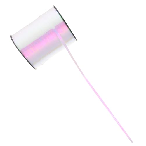 FUNOMOCYA Regenbogen Geschenkband Breit Strapazierfähiges Pp bastelband für Geschenkverpackung Luftballon Dekobänder Leicht zu Schneiden und Dekorieren für DIY party Bastelprojekte von FUNOMOCYA