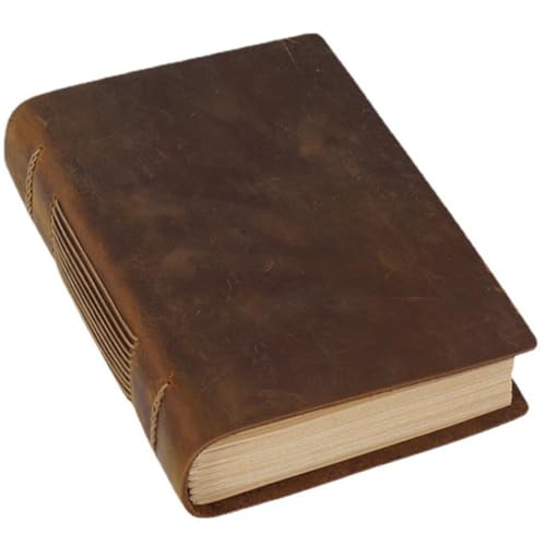 FUNOMOCYA Retro Leder -Tagebuch Business Notebook dekorativ Notizblock Abdeckung gefüttert Moleskin Notizbuch Sammelalbum liefert Buchbesprechungsprüfplatte Handgefertigtes Rindsleder FUNOMOCYA Retro Leder -Tagebuch Business Notebook dekorativ Notizblock Abdeckung gefüttert Moleskin Notizbuch Sammelalbum liefert Buchbesprechungsprüfplatte Handgefertigtes Rindsleder von FUNOMOCYA