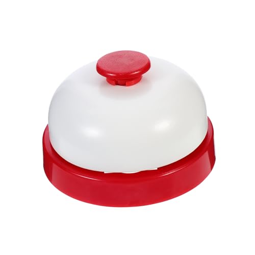 FUNOMOCYA Rezeptionsklingel mit Handdruck Robuste Serviceglocke Lauter Klang Vielseitig für Hotel Küche Bar Rot Langlebig Leicht Tragbar Einfache Bedienung FUNOMOCYA Rezeptionsklingel mit Handdruck Robuste Serviceglocke Lauter Klang Vielseitig für Hotel Küche Bar Rot Langlebig Leicht Tragbar Einfache Bedienung von FUNOMOCYA