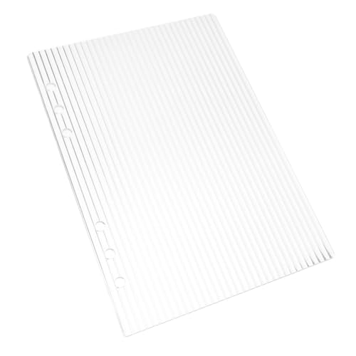 FUNOMOCYA Ringbuch Einband aus Robustem Acryl Transparente Loseblatt Notizbuch Hülle Langlebiger Reiseplaner Umschlag Minimalistischer Organizer Schutz für DIY Journal FUNOMOCYA Ringbuch Einband aus Robustem Acryl Transparente Loseblatt Notizbuch Hülle Langlebiger Reiseplaner Umschlag Minimalistischer Organizer Schutz für DIY Journal von FUNOMOCYA