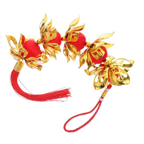 FUNOMOCYA Rote Chinesische Lotus-laternenkette mit Traditionellen Quasten für Neujahrsdekoration Vielseitig Einsetzbar bei Frühlingsfest Feierlichkeiten und Partydeko FUNOMOCYA Rote Chinesische Lotus-laternenkette mit Traditionellen Quasten für Neujahrsdekoration Vielseitig Einsetzbar bei Frühlingsfest Feierlichkeiten und Partydeko von FUNOMOCYA