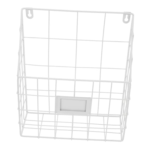 FUNOMOCYA Schmiedeeisernes Bücherregal Bad Buchhalter Magazin Montiert Hängend Büro Montieren Gestell Zeitungsständer Zeitschriftenhalter An Der Wand Inhaber Draht Eisen Weiß FUNOMOCYA Schmiedeeisernes Bücherregal Bad Buchhalter Magazin Montiert Hängend Büro Montieren Gestell Zeitungsständer Zeitschriftenhalter An Der Wand Inhaber Draht Eisen Weiß von FUNOMOCYA