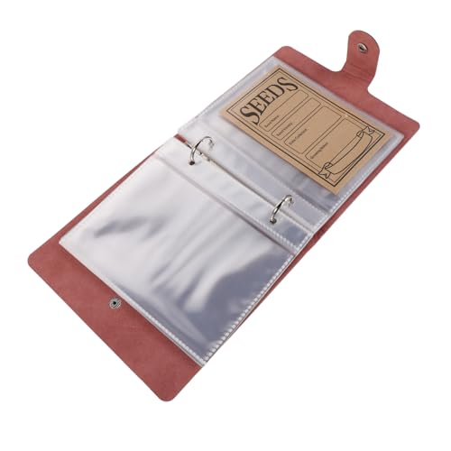 FUNOMOCYA Seed Storage Album Organisator Für Gartensamen Albumkartenärmel Organisatoren Der Saatgutlagerung Pu-leder Rosa FUNOMOCYA Seed Storage Album Organisator Für Gartensamen Albumkartenärmel Organisatoren Der Saatgutlagerung Pu-leder Rosa von FUNOMOCYA