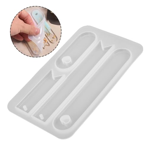 FUNOMOCYA Silikonform Lesezeichen DIY Gießform für Harz Basteln Robustes Material Vielseitige Formen für Getrocknete Blumen Glitzer und Epoxidharz Kunsthandwerk FUNOMOCYA Silikonform Lesezeichen DIY Gießform für Harz Basteln Robustes Material Vielseitige Formen für Getrocknete Blumen Glitzer und Epoxidharz Kunsthandwerk von FUNOMOCYA