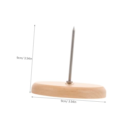 FUNOMOCYA Stabiler Memo Holder Spike aus Buche und Metall Praktischer Restaurant Receipt Holder für Quittungen und Notizen Platzsparend für Küche Büro und Gewerbe FUNOMOCYA Stabiler Memo Holder Spike aus Buche und Metall Praktischer Restaurant Receipt Holder für Quittungen und Notizen Platzsparend für Küche Büro und Gewerbe von FUNOMOCYA