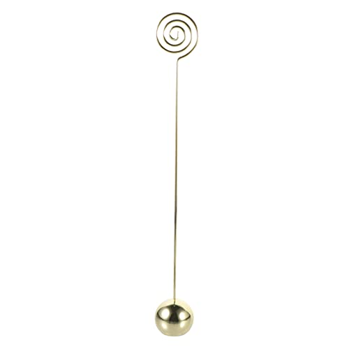 FUNOMOCYA Stainless Steel Nummernclip Halter für Tischnummern Praktischer Memo Clip für Hochzeiten und Home mit Kreativer Gestaltung und Feiner Verarbeitung von FUNOMOCYA