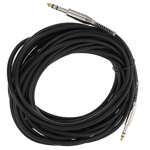 FUNOMOCYA Stereo Audio Kabel mit Vergoldeten Steckern Langlebiges Instrumentenkabel für Gitarre Mikrofon und Lautsprecher Professionelles Verbindungskabel mit Hoher Leitfähigkeit FUNOMOCYA Stereo Audio Kabel mit Vergoldeten Steckern Langlebiges Instrumentenkabel für Gitarre Mikrofon und Lautsprecher Professionelles Verbindungskabel mit Hoher Leitfähigkeit von FUNOMOCYA