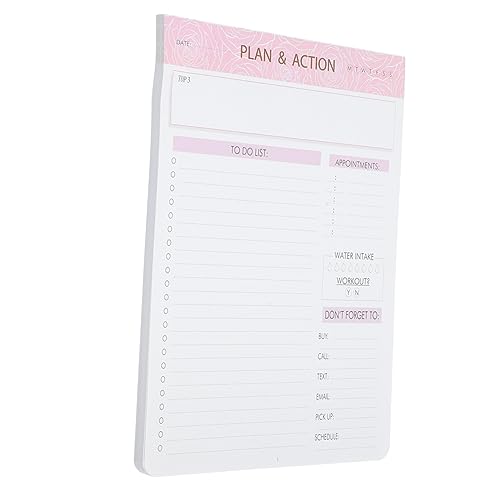 FUNOMOCYA Täglicher Planer Notizblock Kompakter Notizblock für Büro Zuhause Abreißbares Notizbuch für Planung Organisation für Teens Erwachsene Design FUNOMOCYA Täglicher Planer Notizblock Kompakter Notizblock für Büro Zuhause Abreißbares Notizbuch für Planung Organisation für Teens Erwachsene Design von FUNOMOCYA