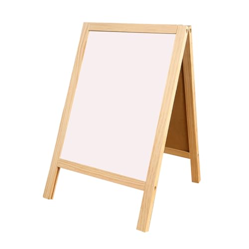 FUNOMOCYA Tafelzeichen Tafelständer Zeichen Whiteboard-marker Trocken Abwischbar Wandtafel Stehendes Tafelschild Erster Schultag Tafel Aufstehen Planke Korkplatte Tafel Staffelei Für von FUNOMOCYA