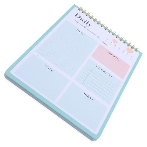 FUNOMOCYA Tagesplaner Notizblock Grün Effizienter Terminplaner für Schule und Büro mit Stündlicher Planung Praktisches Zeitmanagement Notizbuch für Arbeit und Studium FUNOMOCYA Tagesplaner Notizblock Grün Effizienter Terminplaner für Schule und Büro mit Stündlicher Planung Praktisches Zeitmanagement Notizbuch für Arbeit und Studium von FUNOMOCYA