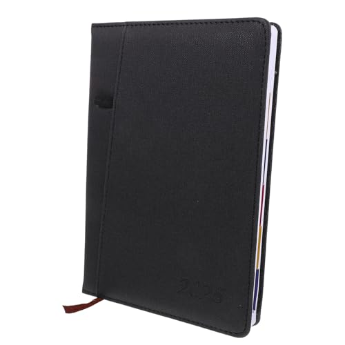 FUNOMOCYA Tagesplaner Notizbuch Schwarz Hardcover Monatsplaner Tragbares Notizheft für Schule Büro und Alltag Geeignet für Studenten Lehrer und Berufstätige FUNOMOCYA Tagesplaner Notizbuch Schwarz Hardcover Monatsplaner Tragbares Notizheft für Schule Büro und Alltag Geeignet für Studenten Lehrer und Berufstätige von FUNOMOCYA