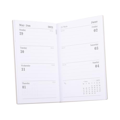 FUNOMOCYA Tagesplaner Notizbuch mit Weichem Einband Tage Zeitmanagement Notizblock für Schule Büro Leichtes Tragbares Planer notizheft für Tägliche Terminplanung und Aufgabenverwaltung FUNOMOCYA Tagesplaner Notizbuch mit Weichem Einband Tage Zeitmanagement Notizblock für Schule Büro Leichtes Tragbares Planer notizheft für Tägliche Terminplanung und Aufgabenverwaltung von FUNOMOCYA