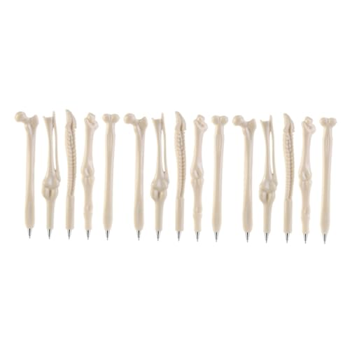 FUNOMOCYA Teiliges Halloween Kugelschreiber Blaue Tinte Kreative Knochenform Beißfest Dekorativ für Schüler Schreibspaß Partydeko Geschenke und Bürobedarf FUNOMOCYA Teiliges Halloween Kugelschreiber Blaue Tinte Kreative Knochenform Beißfest Dekorativ für Schüler Schreibspaß Partydeko Geschenke und Bürobedarf von FUNOMOCYA