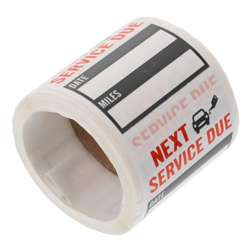 FUNOMOCYA Teiliges Service Reminder Labels Ablösbare Auto Wartungsaufkleber Wetterfeste Aufkleber Selbstklebende Schwarze Etiketten zur Kfz Inspektion und Wartung FUNOMOCYA Teiliges Service Reminder Labels Ablösbare Auto Wartungsaufkleber Wetterfeste Aufkleber Selbstklebende Schwarze Etiketten zur Kfz Inspektion und Wartung von FUNOMOCYA