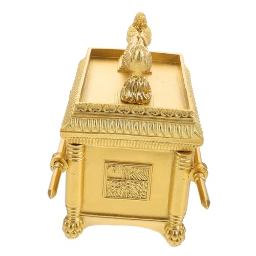 FUNOMOCYA Tischdekoration Bundeslade aus Exquisites Religiöses Ornament Vintage für Zuhause und Büro zur Aufbewahrung Kleiner Gegenstände von FUNOMOCYA