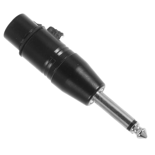 FUNOMOCYA Tragbarer Mono Stecker Xlr Buchse Adapter Stabiler Audio aus Kompatibel mit Mikrofonen und Kopfhörern Einfacher Plug And Play von FUNOMOCYA