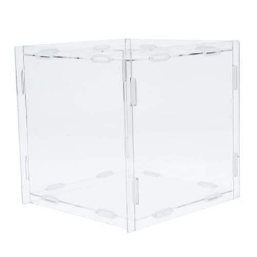 FUNOMOCYA Transparente Acryl losbox Abnehmbare Raffle Box für Spenden und Ticket Multifunktionale Würfel box für Firmenfeiern und Veranstaltungen FUNOMOCYA Transparente Acryl losbox Abnehmbare Raffle Box für Spenden und Ticket Multifunktionale Würfel box für Firmenfeiern und Veranstaltungen von FUNOMOCYA