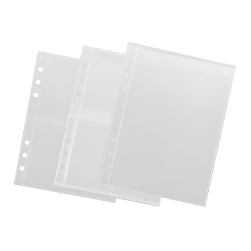 FUNOMOCYA Transparente Fotohüllen Einseitig Fächer Sammelalbum Einlagen PP Schutzfolie Karten Organizer Halbmatt FUNOMOCYA Transparente Fotohüllen Einseitig Fächer Sammelalbum Einlagen PP Schutzfolie Karten Organizer Halbmatt von FUNOMOCYA