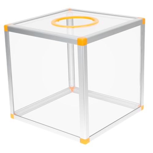 FUNOMOCYA Transparente Losbox Mit Einwurfschlitz Durchsichtige Spendenbox Wahlbehälter Für Partyspiele Abstimmungen Spenden Und Anregungen FUNOMOCYA Transparente Losbox Mit Einwurfschlitz Durchsichtige Spendenbox Wahlbehälter Für Partyspiele Abstimmungen Spenden Und Anregungen von FUNOMOCYA
