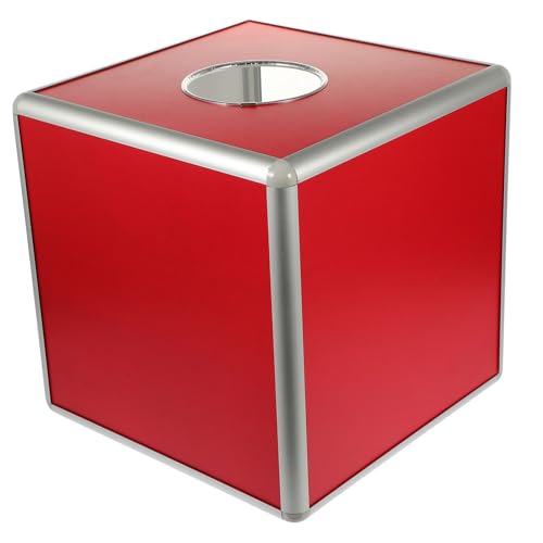 FUNOMOCYA Transparente Raffle Box Aluminiumrahmen Spendenbox für Meetings und Fundraising Große Kapazität Robust und Sicher Vielseitiges Donation Accessory Farbe Farbe FUNOMOCYA Transparente Raffle Box Aluminiumrahmen Spendenbox für Meetings und Fundraising Große Kapazität Robust und Sicher Vielseitiges Donation Accessory Farbe Farbe von FUNOMOCYA