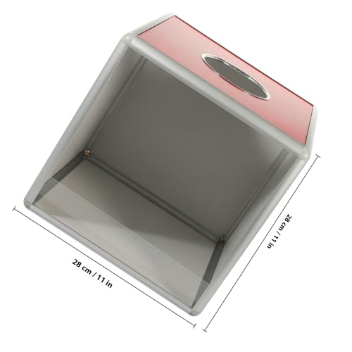 FUNOMOCYA Transparente Spendenbox aus Aluminiumlegierung Multifunktionale Losbox für Fundraising und Abstimmungen Stabile Wahlurne für Sichere Aufbewahrung von Geld und Zufällige Farbe FUNOMOCYA Transparente Spendenbox aus Aluminiumlegierung Multifunktionale Losbox für Fundraising und Abstimmungen Stabile Wahlurne für Sichere Aufbewahrung von Geld und Zufällige Farbe von FUNOMOCYA