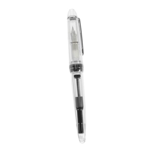FUNOMOCYA Transparenter Füllfederhalter mit Tintenaufnahme Langlebig und Leicht Reibungsloses Schreiben und Tragbar für Schule Büro Kalligrafie und Unterschriften FUNOMOCYA Transparenter Füllfederhalter mit Tintenaufnahme Langlebig und Leicht Reibungsloses Schreiben und Tragbar für Schule Büro Kalligrafie und Unterschriften von FUNOMOCYA