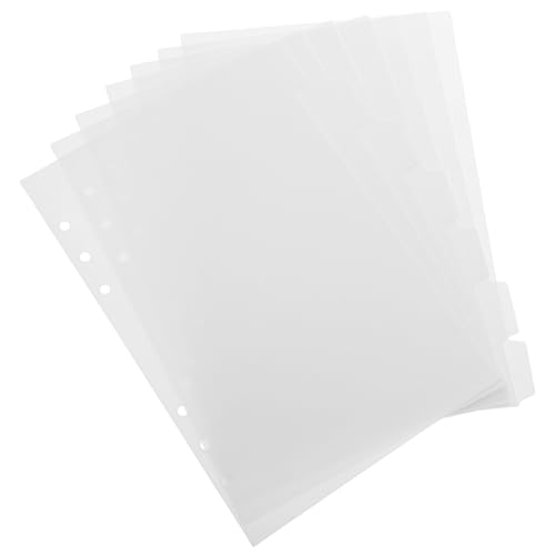 FUNOMOCYA Trennseiten für Notizbuch und Ordner Abnehmbare Index Tabs für Effiziente Dokumentenorganisation Langlebig und Ästhetisch für Schule und Büro FUNOMOCYA Trennseiten für Notizbuch und Ordner Abnehmbare Index Tabs für Effiziente Dokumentenorganisation Langlebig und Ästhetisch für Schule und Büro von FUNOMOCYA