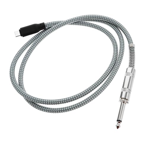 FUNOMOCYA USB C Xlr Gitarrenkabel für Musikaufnahme Kompatibel mit Gitarren Smartphones und Pcs Tragbares und Langlebiges Design für Einfache Nutzung Unterwegs von FUNOMOCYA