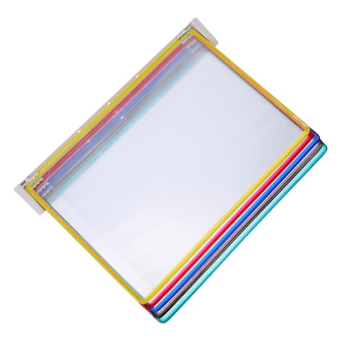 FUNOMOCYA Wand-aktenordner-organizer, Hängender 5-stufiger Zeitschriftenständer, A4-dokumentenhalter, Display-organizer Für Büro, Klassenzimmer, Öffentliche Räume von FUNOMOCYA