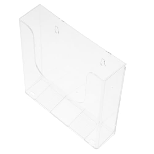 FUNOMOCYA Wandmontierter Aktenhalter aus Transparente Fächermappe für Broschüren und Dokumente für Büro und Zuhause Vertikal Innenbreite Innentiefe FUNOMOCYA Wandmontierter Aktenhalter aus Transparente Fächermappe für Broschüren und Dokumente für Büro und Zuhause Vertikal Innenbreite Innentiefe von FUNOMOCYA
