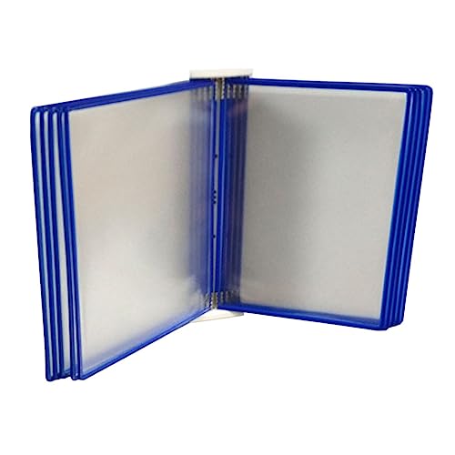 FUNOMOCYA Wandmontierter Dokumentenhalter für Büro Seitiger Wandordnerhalter zur Effektiven Organisation von Akten Magazinen und Konferenzmaterial Platzsparend und Langlebig in Blau FUNOMOCYA Wandmontierter Dokumentenhalter für Büro Seitiger Wandordnerhalter zur Effektiven Organisation von Akten Magazinen und Konferenzmaterial Platzsparend und Langlebig in Blau von FUNOMOCYA