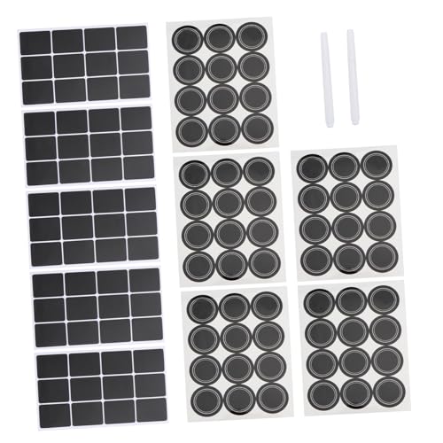 FUNOMOCYA Wasserdichte Schwarze Aufbewahrungsetiketten Wiederbeschreibbar für Flaschen Dosen und Vorratsdosen mit Starker Haftung und Vielseitigem Einsatz für Küche und Haushalt FUNOMOCYA Wasserdichte Schwarze Aufbewahrungsetiketten Wiederbeschreibbar für Flaschen Dosen und Vorratsdosen mit Starker Haftung und Vielseitigem Einsatz für Küche und Haushalt von FUNOMOCYA