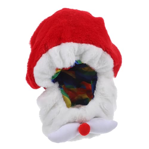 FUNOMOCYA Weihnachtsmütze für Motorradhelm Schutzkappe Fest Sitzend Kratzfest Leuchtend Lustiges Santa Claus Design Unisex für Erwachsene und Outdoor Fahrten FUNOMOCYA Weihnachtsmütze für Motorradhelm Schutzkappe Fest Sitzend Kratzfest Leuchtend Lustiges Santa Claus Design Unisex für Erwachsene und Outdoor Fahrten von FUNOMOCYA