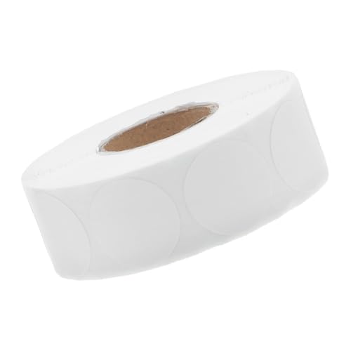 FUNOMOCYA Weiße Runde Selbstklebende Aufkleber Kleine Etiketten für Büro Klassenzimmer und Zuhause für Präzise Markierung und Organisation Einfach zu Beschriften FUNOMOCYA Weiße Runde Selbstklebende Aufkleber Kleine Etiketten für Büro Klassenzimmer und Zuhause für Präzise Markierung und Organisation Einfach zu Beschriften von FUNOMOCYA