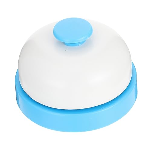 FUNOMOCYA läute die Glocke Glocken ding hängend pro klimpern handglocke rezeptionsklingel Serviceglocke Kinderspielzeugglocke Serviceklingel Empfangsglocke Tischklingel Rostfreier Stahl Blue von FUNOMOCYA