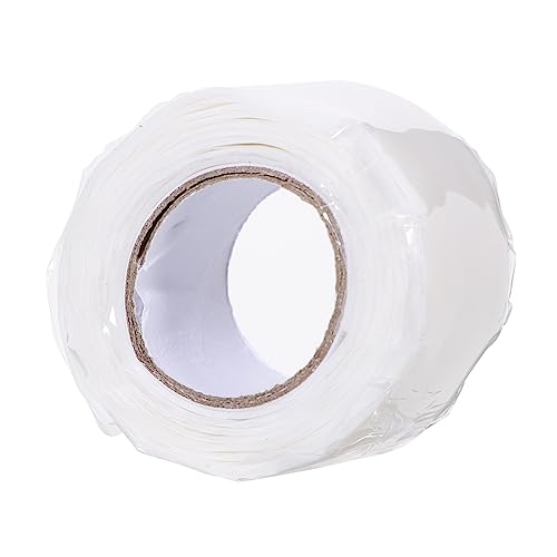 FUNOMOCYA wasserdichtes Reparaturband Leckband Reparaturband für Dachrinnen dichtband für wasserleitung waterproof tape wasserdichtes Klebeband für Lecks Dichtband wasserdicht Plastik Weiß von FUNOMOCYA