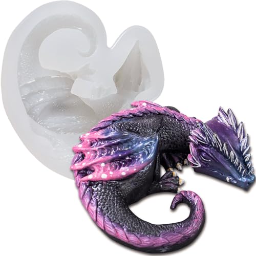 FUNSHOWCASE 3D Feuerdrache Silikonform DIY Backen Fondant Dinosaurierform für Epoxidharz Schokolade Tortendeko Kuchen Kindergeburtstag Abschiedsfeier FUNSHOWCASE 3D Feuerdrache Silikonform DIY Backen Fondant Dinosaurierform für Epoxidharz Schokolade Tortendeko Kuchen Kindergeburtstag Abschiedsfeier von FUNSHOWCASE