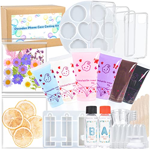 FUNSHOWCASE Simulations Schlagsahne Kleber Bastelset mit Handyhülle Epoxidharz Silikonform für Schmuck Charms Dekoration 36er FUNSHOWCASE Simulations Schlagsahne Kleber Bastelset mit Handyhülle Epoxidharz Silikonform für Schmuck Charms Dekoration 36er von FUNSHOWCASE