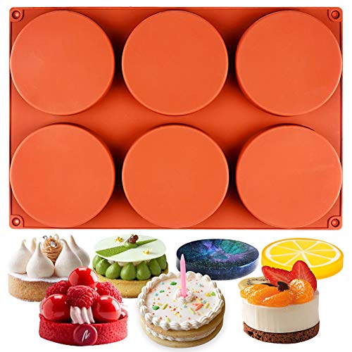 FUNSHOWCASE Runde Süßigkeiten Silikonform Schale mit 6 Mulden Epoxidharz Tablett Backformen Muffinformen FUNSHOWCASE Runde Süßigkeiten Silikonform Schale mit 6 Mulden Epoxidharz Tablett Backformen Muffinformen von FUNSHOWCASE